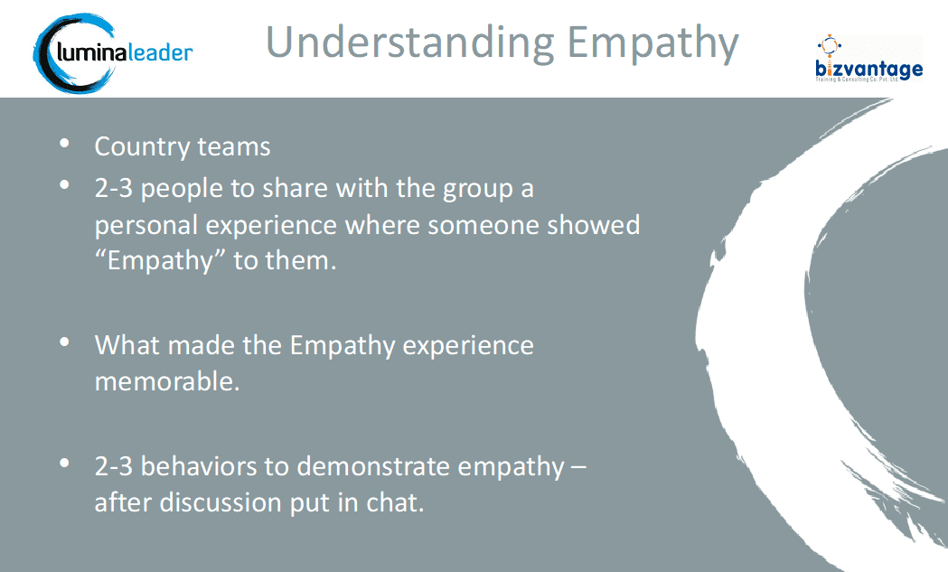 Understanding empathy in a crisis